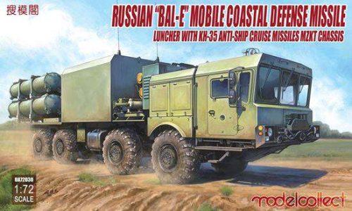 Modelcollect 1:72 Russian”Bal-E”mobile coastal defense missile Launcher