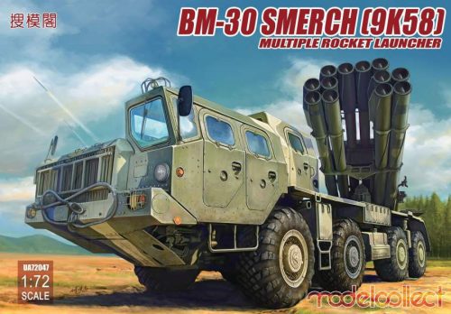 Modelcollect 1:72 Russia BM-30 Smerch (9K58) multiple rocket launcher