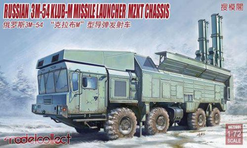 Modelcollect 1:72 Russian 3M-54” Caliber (CLUB)-M” Coastal Defense Missile
