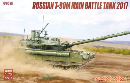 Modelcollect 1:72 Russian t-90M Main Battle Tank 2017 harcjármű makett
