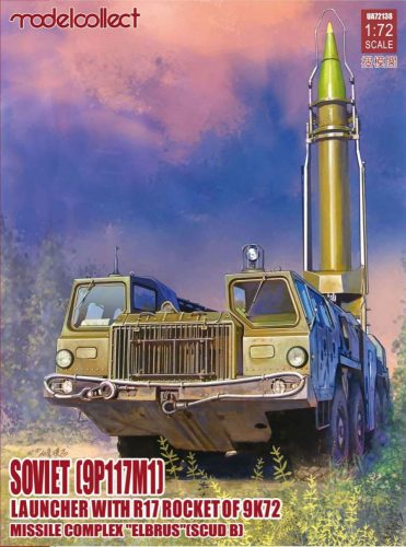 Modelcollect 1:72 Soviet(9P117M1) Laungher R17 rocket of 9K72 missile compl