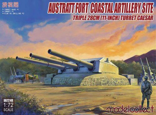 Modelcollect 1:72 Austratt fort coastal artillery site