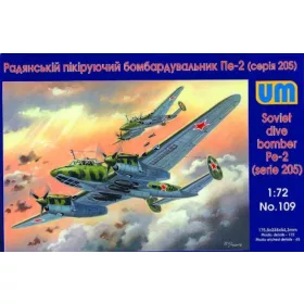 Unimodels 1:72 Dive Bomber Pe-2 (205 series)