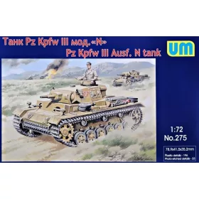 Unimodels 1:72 Pz.Kpfw III Ausf.N German Tank