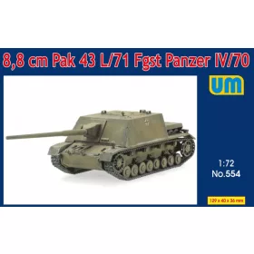 Unimodels 1:72 Panzer IV/70 8,8cm Pak43L/71 Fgst