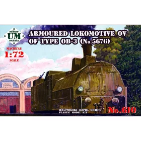 Unimodels 1:72 Armored locomotive OV of type OB-3