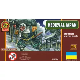 Ultima Ratio 1:72 Japanese Warrior Monks. Medieval Japan