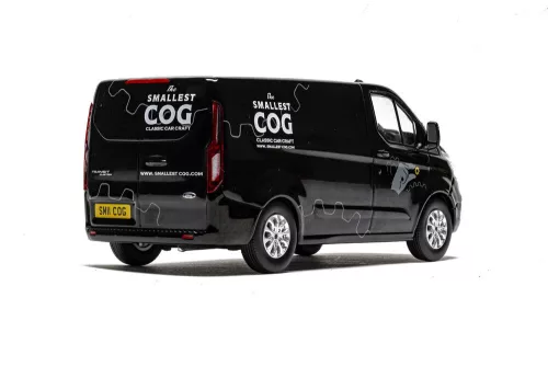 Corgi 1:43 Ford Transit Custom 300L1, Shadow Black (Richard Hammond's The Smallest Cog)