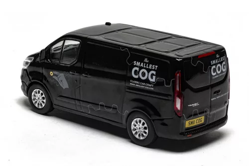 Corgi 1:43 Ford Transit Custom 300L1, Shadow Black (Richard Hammond's The Smallest Cog)