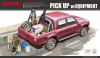 Meng Model 1:35 Dual Cab Toyota Hi-Lux Pick Up Truck MMVS-002