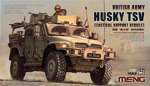 Meng Model 1:35 British Army Husky TSV (Tactical Support Vehicle)