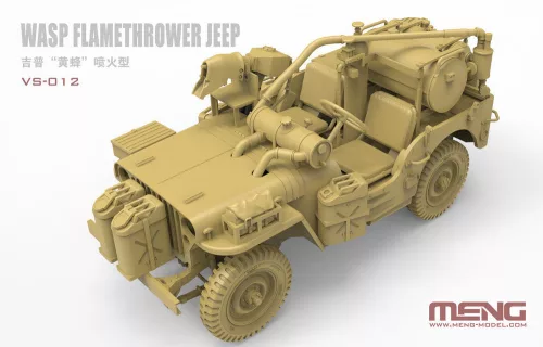 MENG-Model 1:35 WASP Flamethrower Jeep