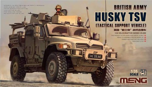 Meng Model 1:35 British Army Husky TSV (Tactical Support Vehicle)