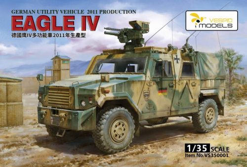 Vespid Models VS350001 1:35 German Eagle IV Utility Vehicle 2011 production