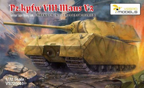 Vespid Models VS720001 1:72 German Sd.Kfz VIII MAUS V2 Heavy Tank