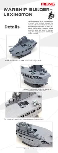 MENG-Model Warship Builder- Lexington