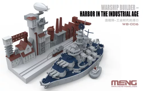 MENG-Model Warship Builder-Harbor In The Industrial Age (CARTOON MODEL)