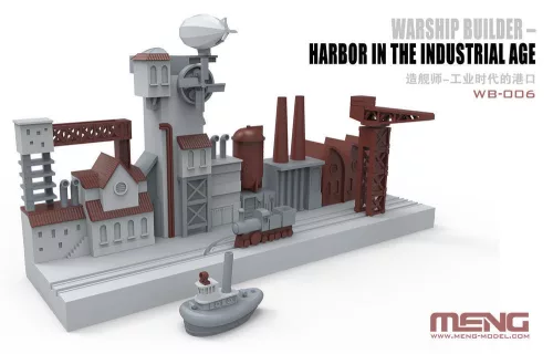 MENG-Model Warship Builder-Harbor In The Industrial Age (CARTOON MODEL)