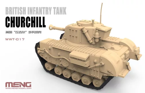MENG-Model British Infantry Tank Churchill (CARTOON MODEL)