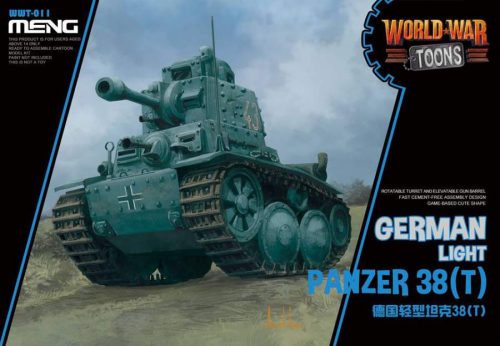 Meng Model German Light Panzer 38(T) (Cartoon Model)