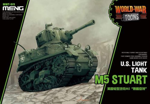 Meng Model U.S. Light Tank M5 Stuart (Cartoon Model)
