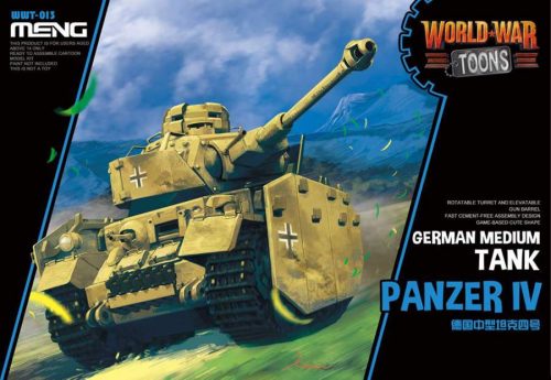 Meng Model German Medium Tank Panzer IV (Cartoon Model)