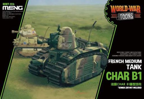 Meng Model French Heavy Tank Char B1