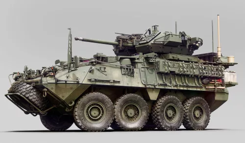 Zimi Model 1:35 Stryker M1296 ICV-Dragoon with ESA MWO Upgrade