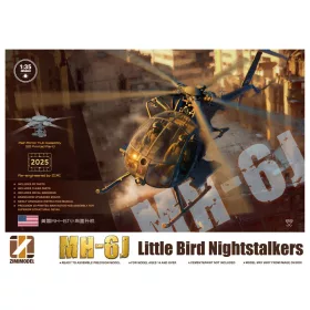 Zimi Model 1:35 MH-6J Little Bird Nightstalkers