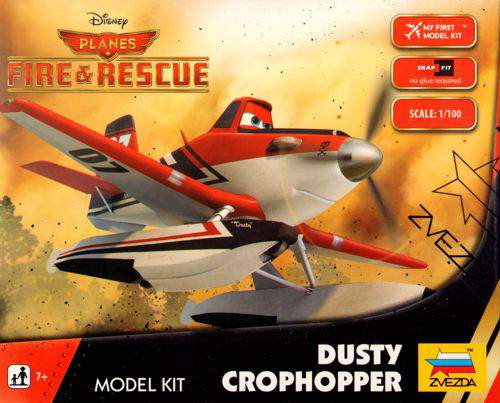 Zvezda - Disney Repcsik: A mentőalakulat - Dusty Crophopper 1:100