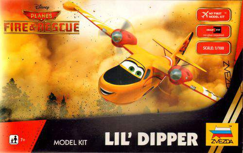 Zvezda - Disney Repcsik: A mentőalakulat - Lil' Dipper 1:100