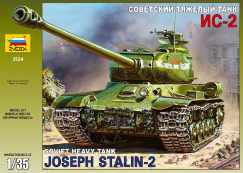 Zvezda 1:35 Josef Stalin 2. (IS-2) Soviet Heavy Tank 