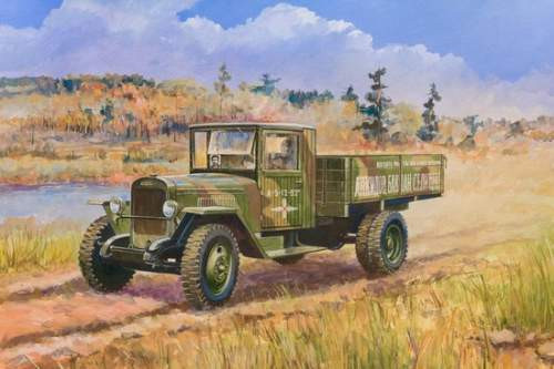 Zvezda 1:35 ZIS-5 Truck 3529 teherautó makett