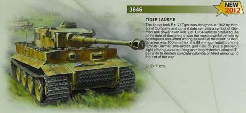Zvezda 1:35 Tiger I Early (Kursk) 