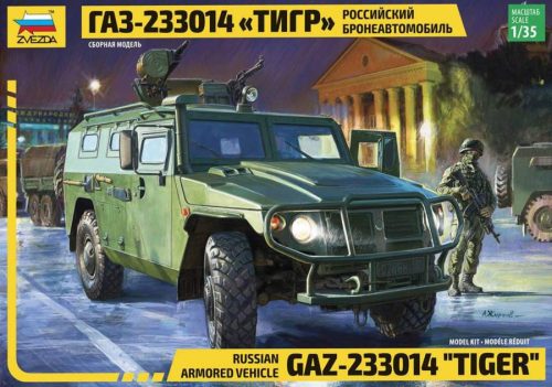Zvezda 1:35 Russian Armored Vehicle GAZ ”Tiger”