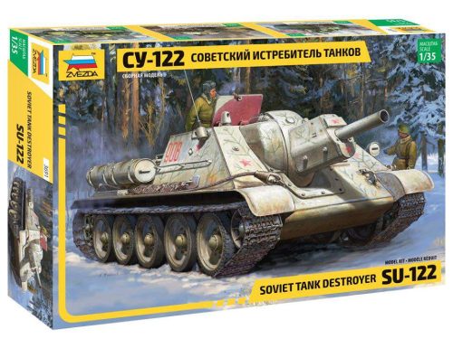 Zvezda 1:35 SU-122 Self-propelled gun