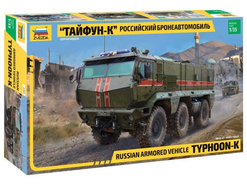 Zvezda 1:35 Typhoon-K 6X6 Armored Vehicle