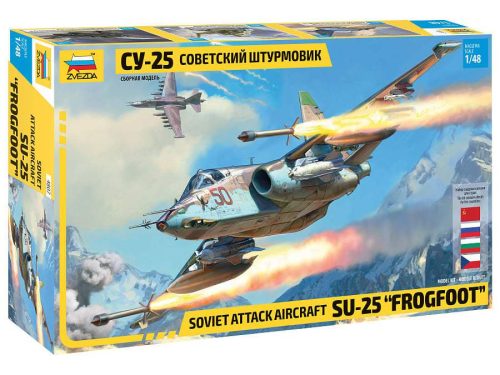 Zvezda 1:48 SU-25 ”Frogfoot”