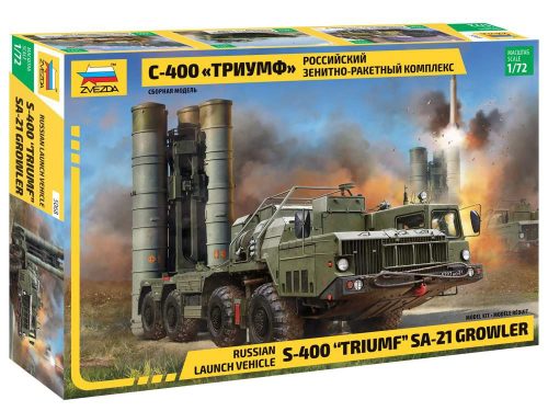 Zvezda 1:72 S-400 'Triumf' SA-21 Growler Missile system