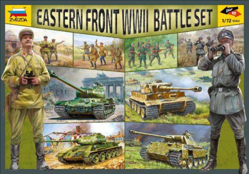 Zvezda 1:72 Battle Set: Eastern Front WWII