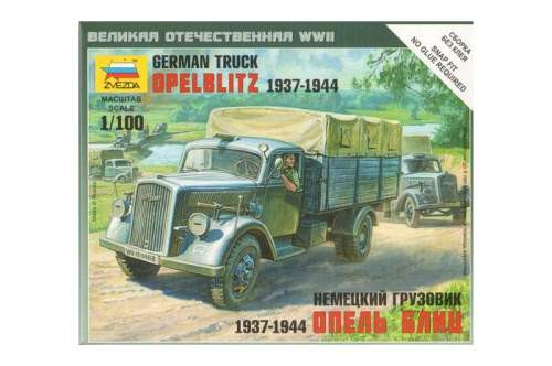 Zvezda 1:100 German 3t Truck Opel Blitz