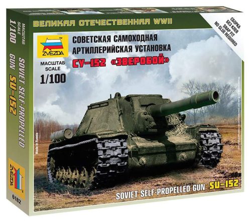 Zvezda 1:100 Self-propelled Gun SU-152