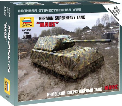 Zvezda 1:100 German Tank MAUS