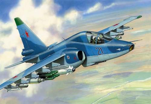 Zvezda 1:72 Sukhoi Su-39 Russian tank destroyer