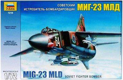 Zvezda 1:72 Mig-23 MLD Soviet Fighter