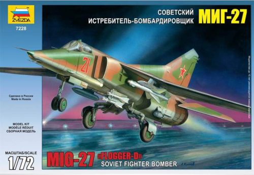 Zvezda 1:72 MiG-27 Flogger