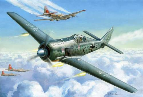Zvezda 1:72 Focke Wulf 190 A4 7304 repülő makett