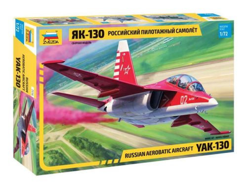 Zvezda 1:72 Yakovlev YAK-130 Trainer repülő makett