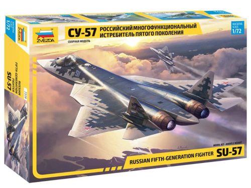 Zvezda 1:72 Russian Fifth-Generation Fighter SU-57