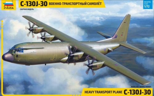 Zvezda 1:72 Heavy transport plane C-130J-30